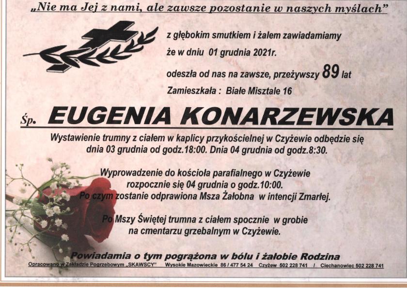 Eugenia Konarzewska
