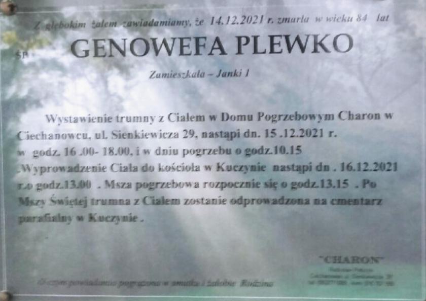 Genowefa Plewko
