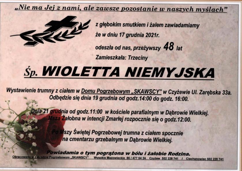 Wioletta Niemyjska