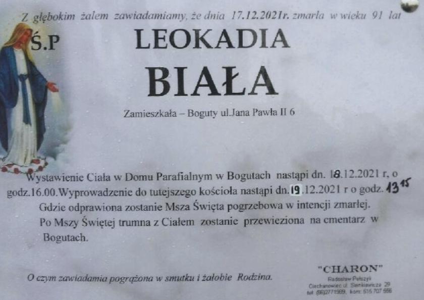 Leokadia Biała