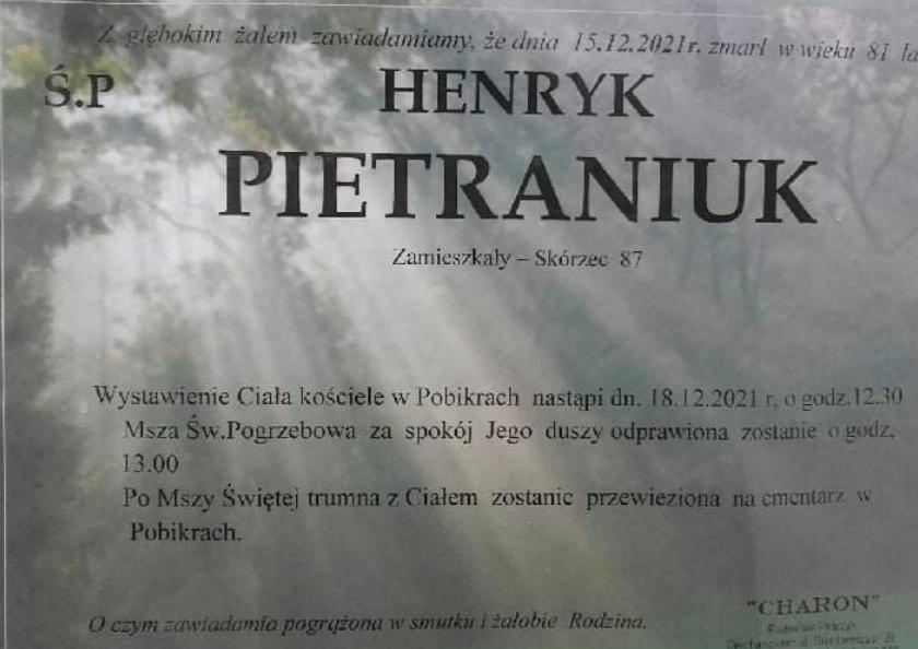 Henryk Pietraniuk