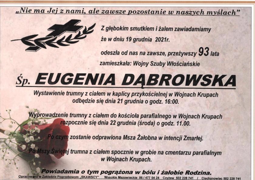 Eugenia Dąbrowska