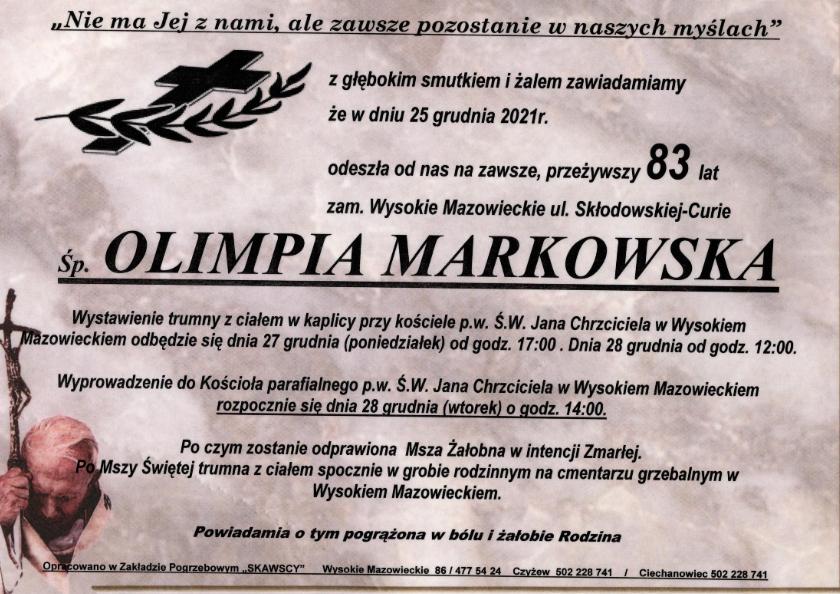 Olimpia Markowska