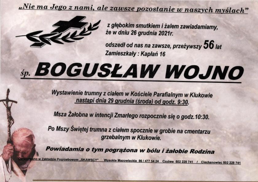 Bogusław Wojno