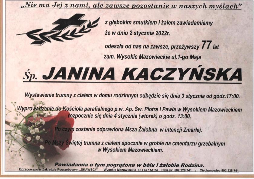 Janina Kaczyńska