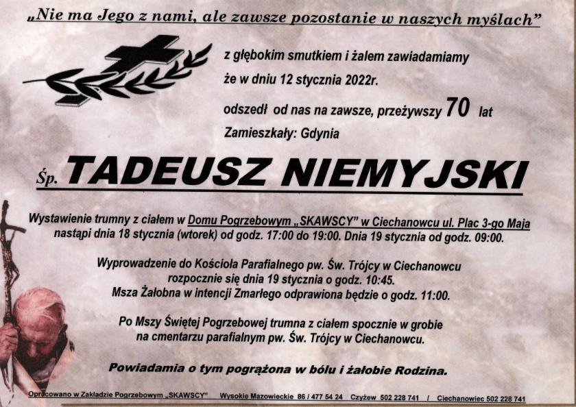 Tadeusz Niemyjski