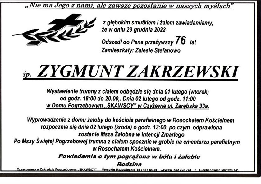 Zygmunt Zakrzewski