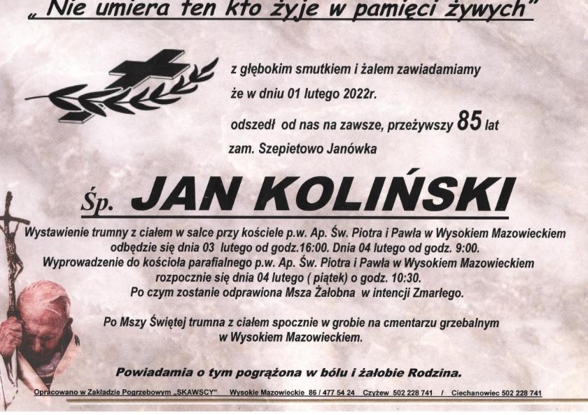 Jan Koliński