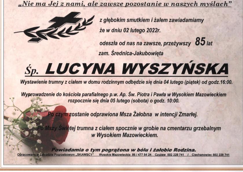 Lucyna Wyszyńska