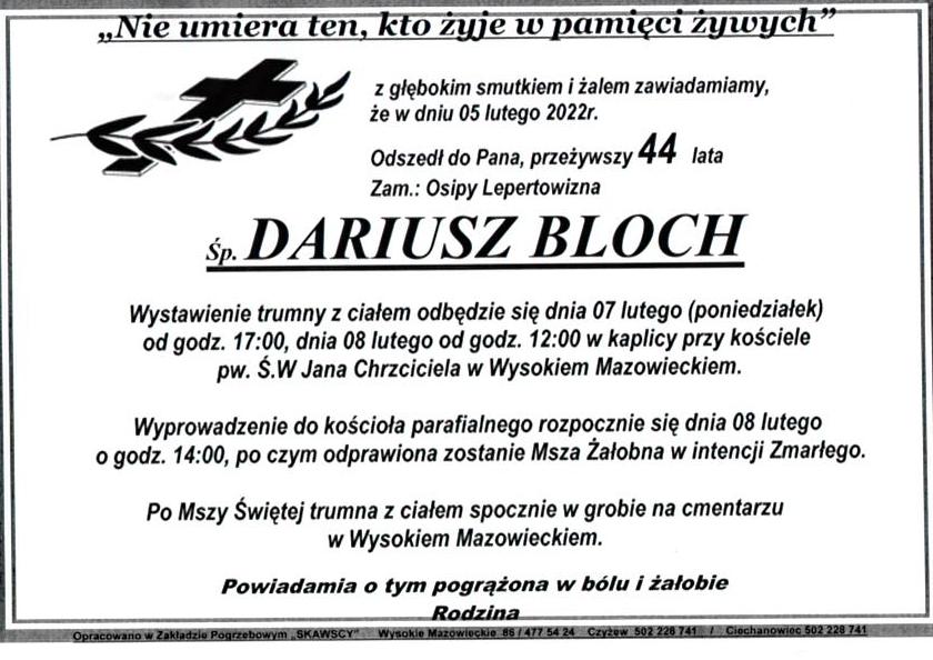 Dariusz Bloch