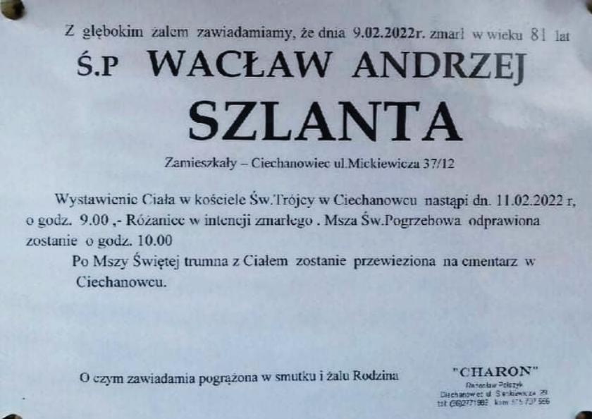 Wacław Andrzej Szlanta