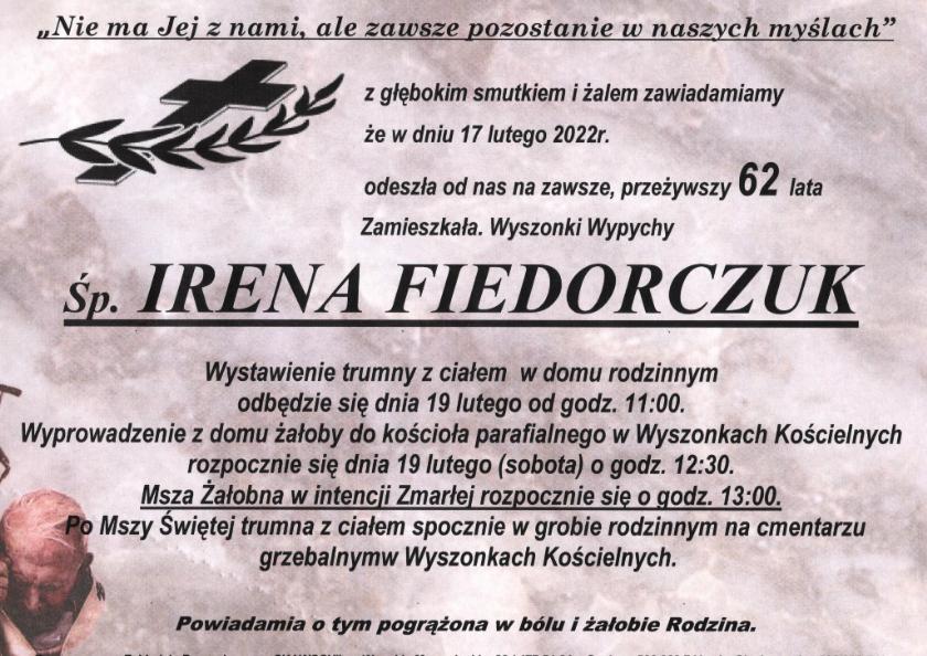 Irena Fiedorczuk