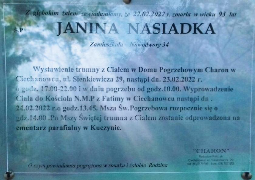 Janina Nasiadka