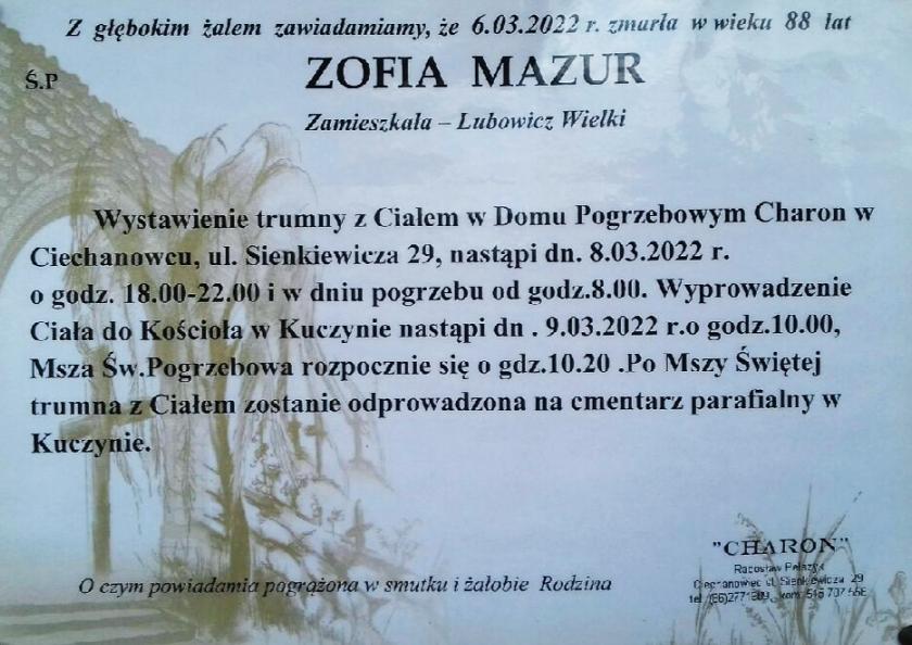 Zofia Mazur