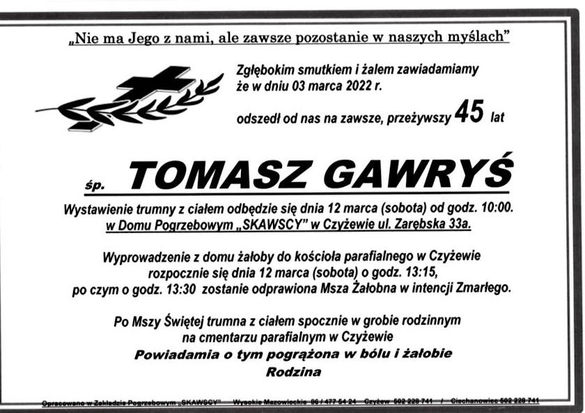 Tomasz Gawryś