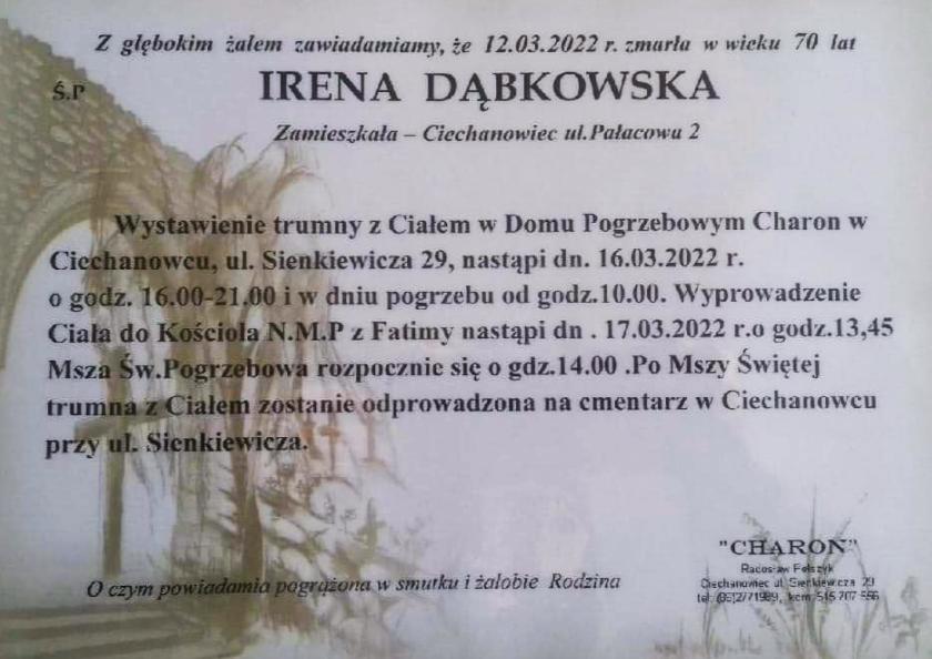 Irena Dąbkowska