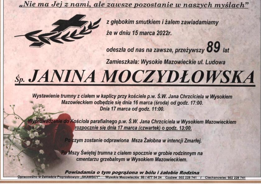 Janina Moczydłowska