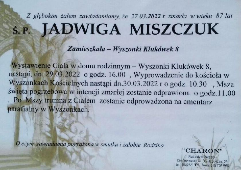 Jadwiga Miszczuk