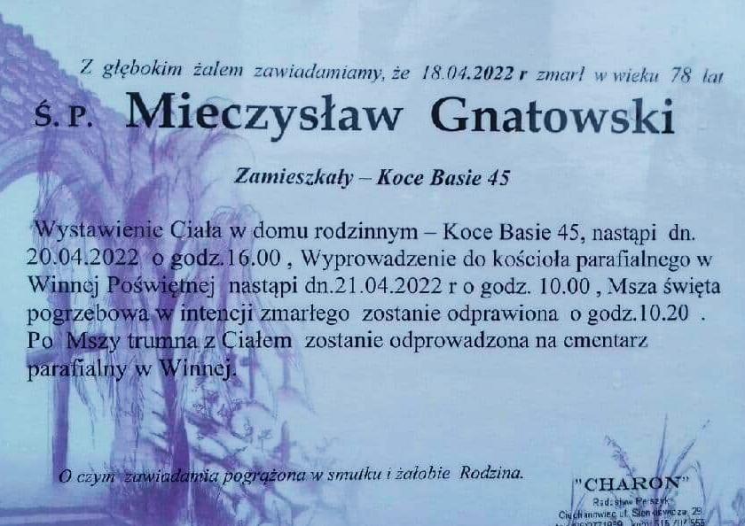 Mieczysław Gnatowski