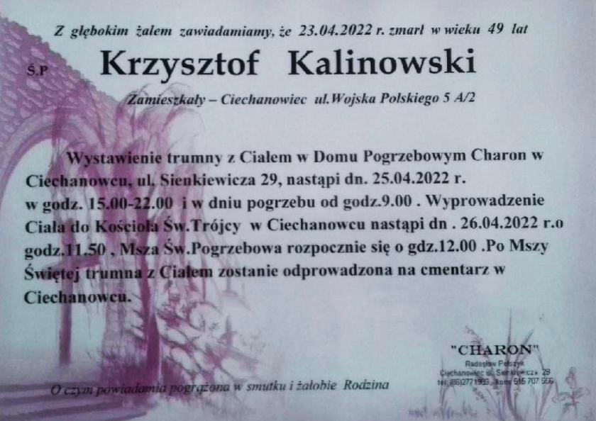 Krzysztof Kalinowski