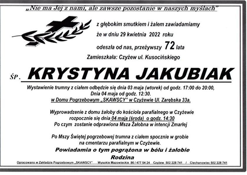 Krystyna Jakubiak