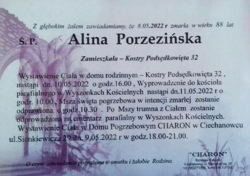 Alina Porzezińska
