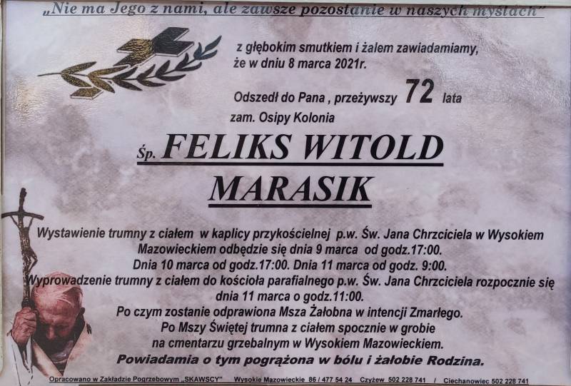 Feliks Witold Marasik