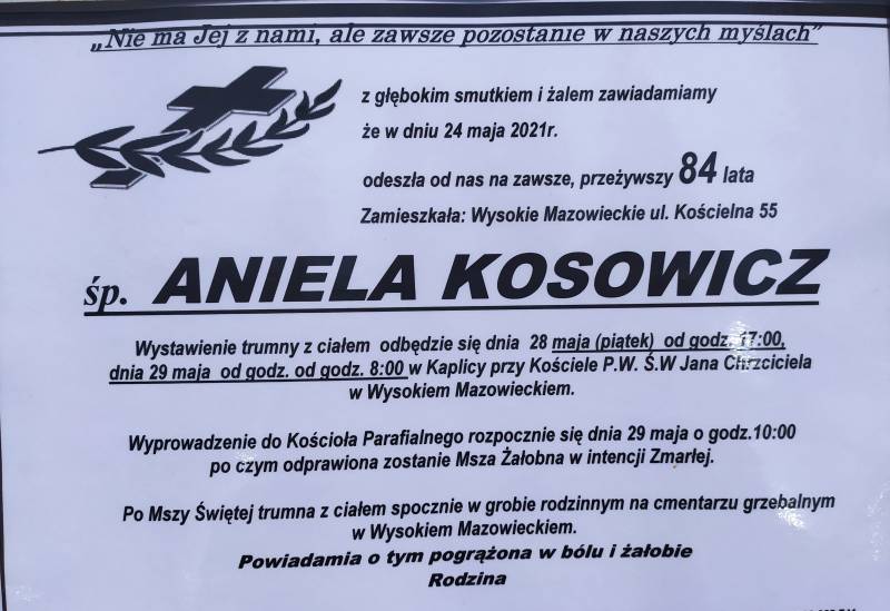 Aniela Kosowicz