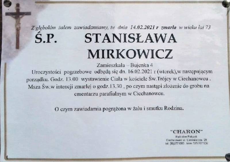 Stanisława Mirkowicz