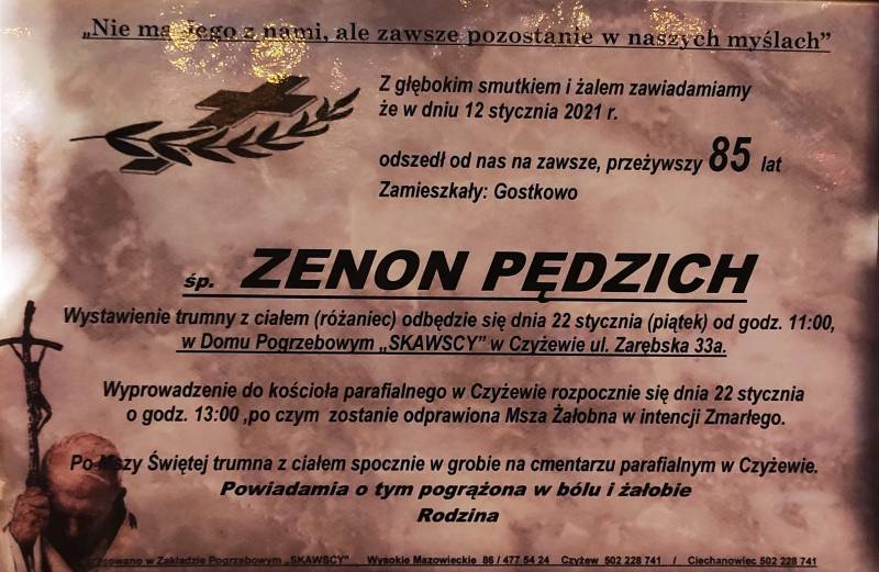 Zenon Pędzich