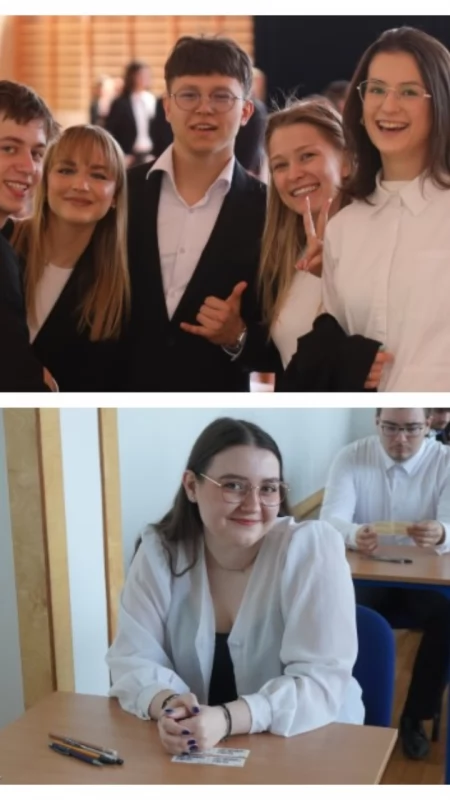 Prawie 500 maturzystów z powiatu wysokomazowieckiego rozpoczęło matury. Na początek język polski [FOTO]