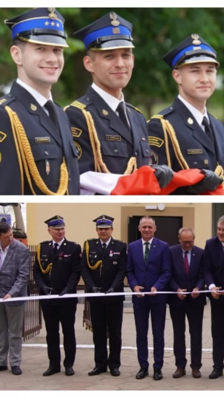 Powiatowe Obchody Dnia Strażaka w Wysokiem Mazowieckiem. Medale, awanse i otwarcie wyremontowanej remizy OSP [FOTO]