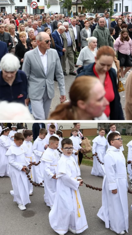 Uroczystości Bożego Ciała w Czyżewie. Tłumy wiernych na procesji [FOTO + VIDEO]