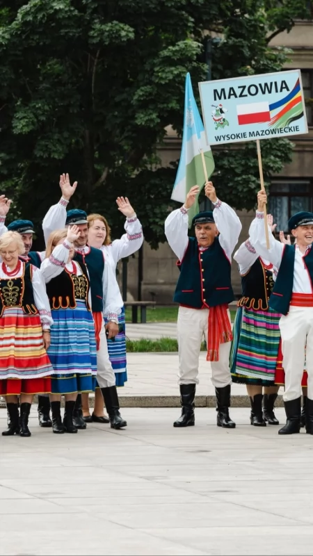 Zespół Regionalny „Mazowia” promował Podlasie i Wysokie Mazowieckie podczas międzynarodowego festiwalu na Litwie [foto]