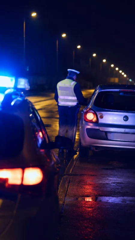 Bez świateł i z ponad 2 promilami. 30-latek zatrzymany w Ciechanowcu