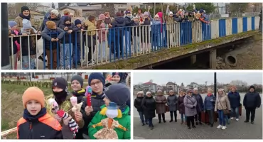 Seniorzy z Klubu Senior+ wspólnie z młodzieżą przywitali wiosnę [foto]