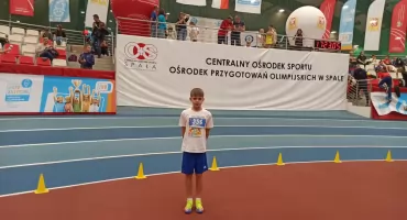 Uczeń SP w Sokołach wśród lekkoatletycznych nadziei olimpijskich [foto]