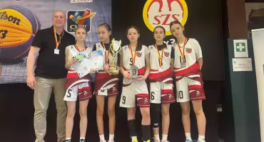 Wicemistrzynie Polski! Ogromny sukces koszykarek z SP2 w Wysokiem Mazowieckiem [foto]