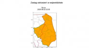 Alert drugiego stopnia. IMGW ostrzega przed gwałtownymi burzami 