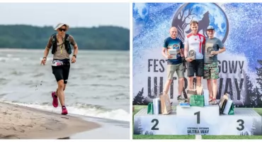 165 kilometrów po zwycięstwo – Tomasz Zysk z Wysokiego Mazowieckiego najlepszy w Ultra Way [foto + video]