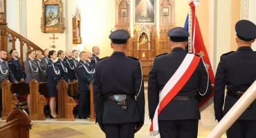 Uroczyste obchody Święta Policji w Wysokiem Mazowieckiem [foto]
