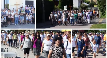 Po raz jedenasty pielgrzymi z Czyżewa wyruszyli do Hodyszewa [FOTO + VIDEO]