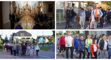 Pielgrzymi z Wysokiego Mazowieckiego wyruszyli do Hodyszewa [FOTO]