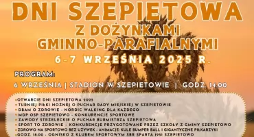 Dni Szepietowa 2025: Święto Gminy z dożynkami i wieloma atrakcjami. Sprawdź program