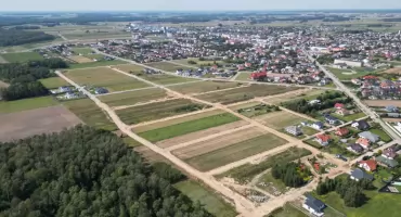 Tak postępują prace przy budowie dróg przy ul. ks. prałata Józefa Obrembskiego w Wysokiem Mazowieckiem [FOTO + VIDEO]