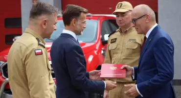 2,8 mln zł dla Powiatu Wysokomazowieckiego na nowe wozy strażackie