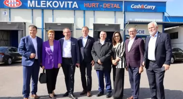 Komisja Rolnictwa i Rozwoju Wsi z wizytą w Mlekovicie - apel Prezesa Dariusza Sapińskiego o działania ochronne dla polskiego mleczarstwa