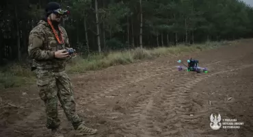 Konferencja i zawody dronowe u podlaskich Terytorialsów [foto]