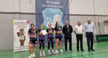 Dziewczęta z SP Nr 2 w Wysokiem Mazowieckiem Mistrzyniami Województwa Podlaskiego [foto]