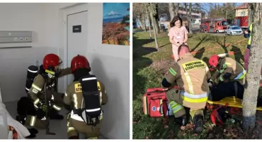 Ewakuacja pacjentów i akcja ratownicza. Ćwiczenia w wysokomazowieckim szpitalu [foto]